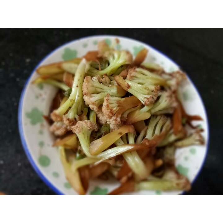 炒花菜