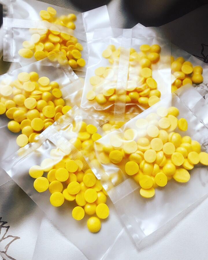 入口即化的无添加蛋黄溶豆