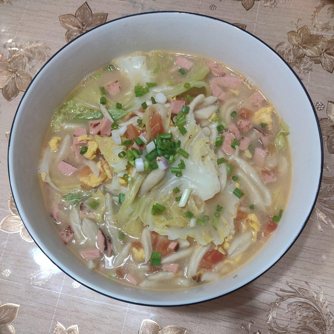 连着3天儿子都点名要吃的晚餐，剪刀面