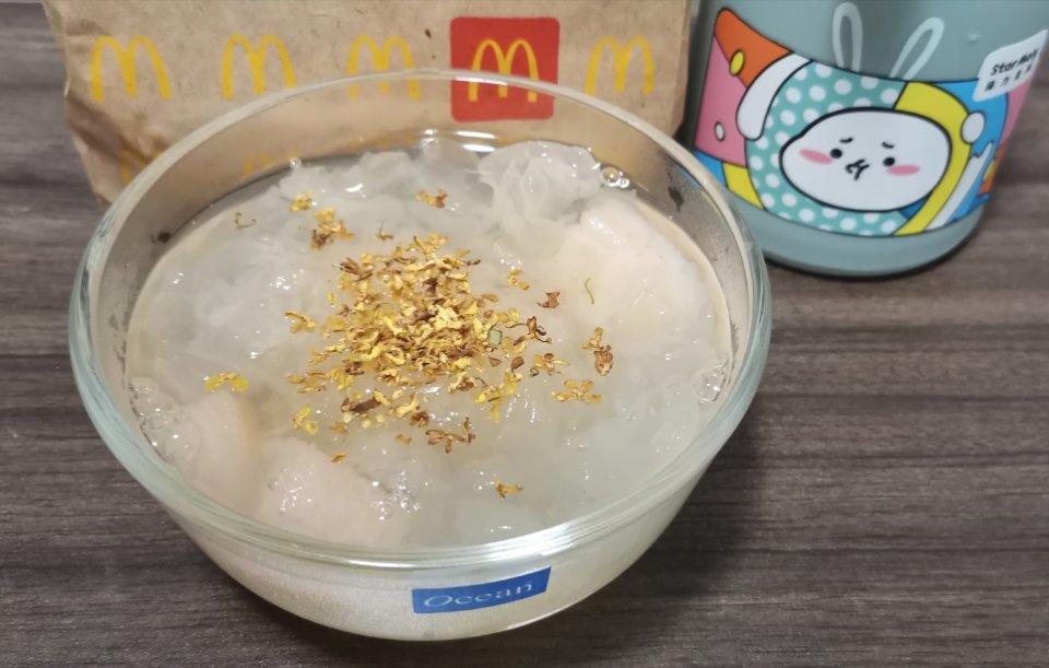 桂花雪梨银耳羹