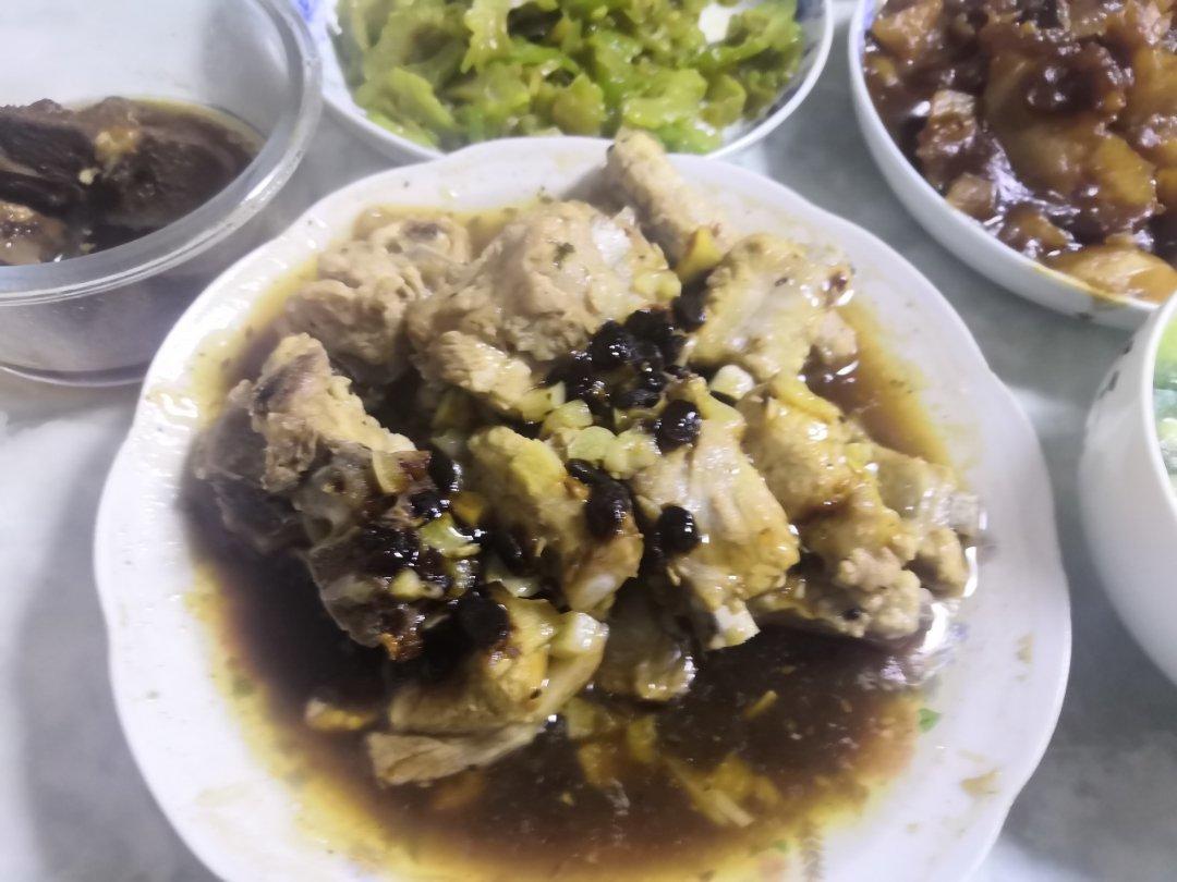豆豉蒸排骨
