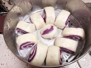 紫薯牛奶馒头的做法 步骤32