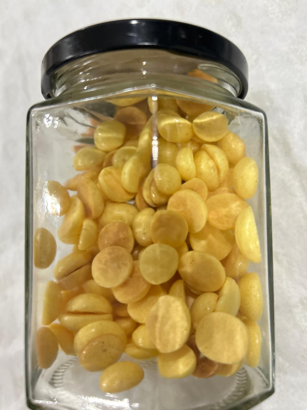 入口即化的无添加蛋黄溶豆