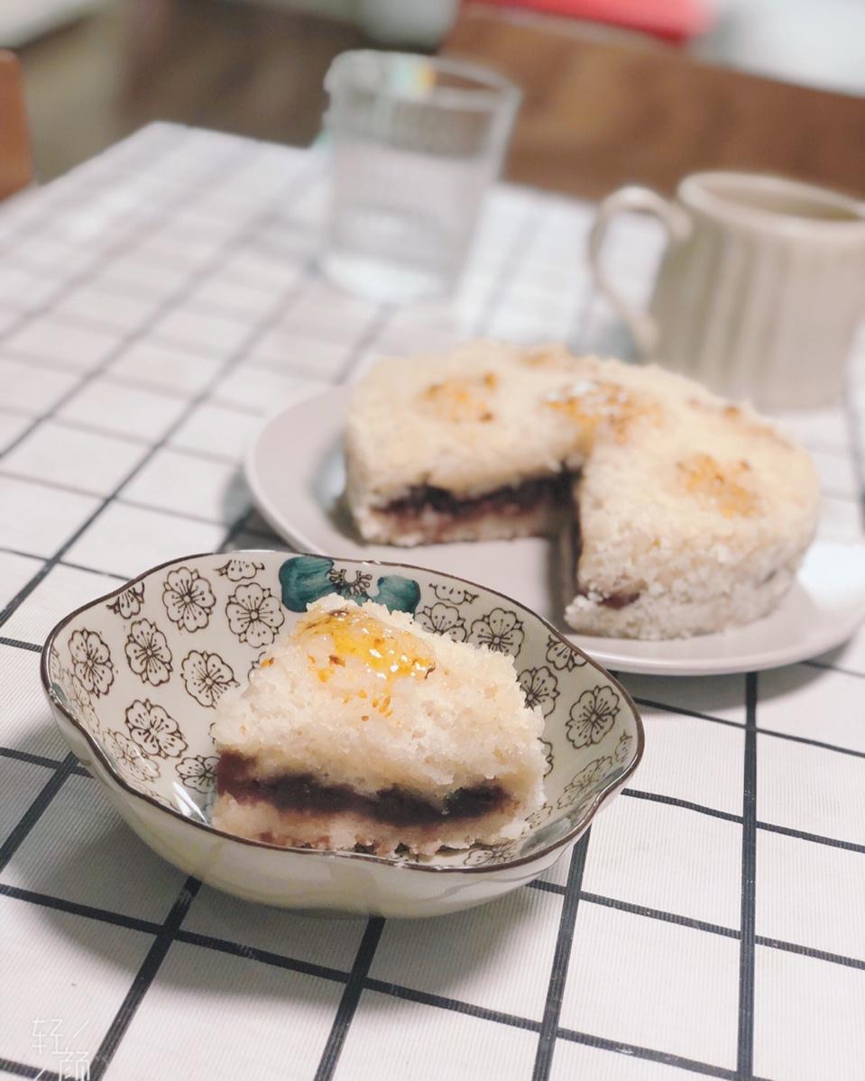 人人都会做的桂花糕+豆沙松糕
