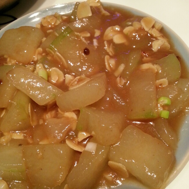 蚝油焖冬瓜