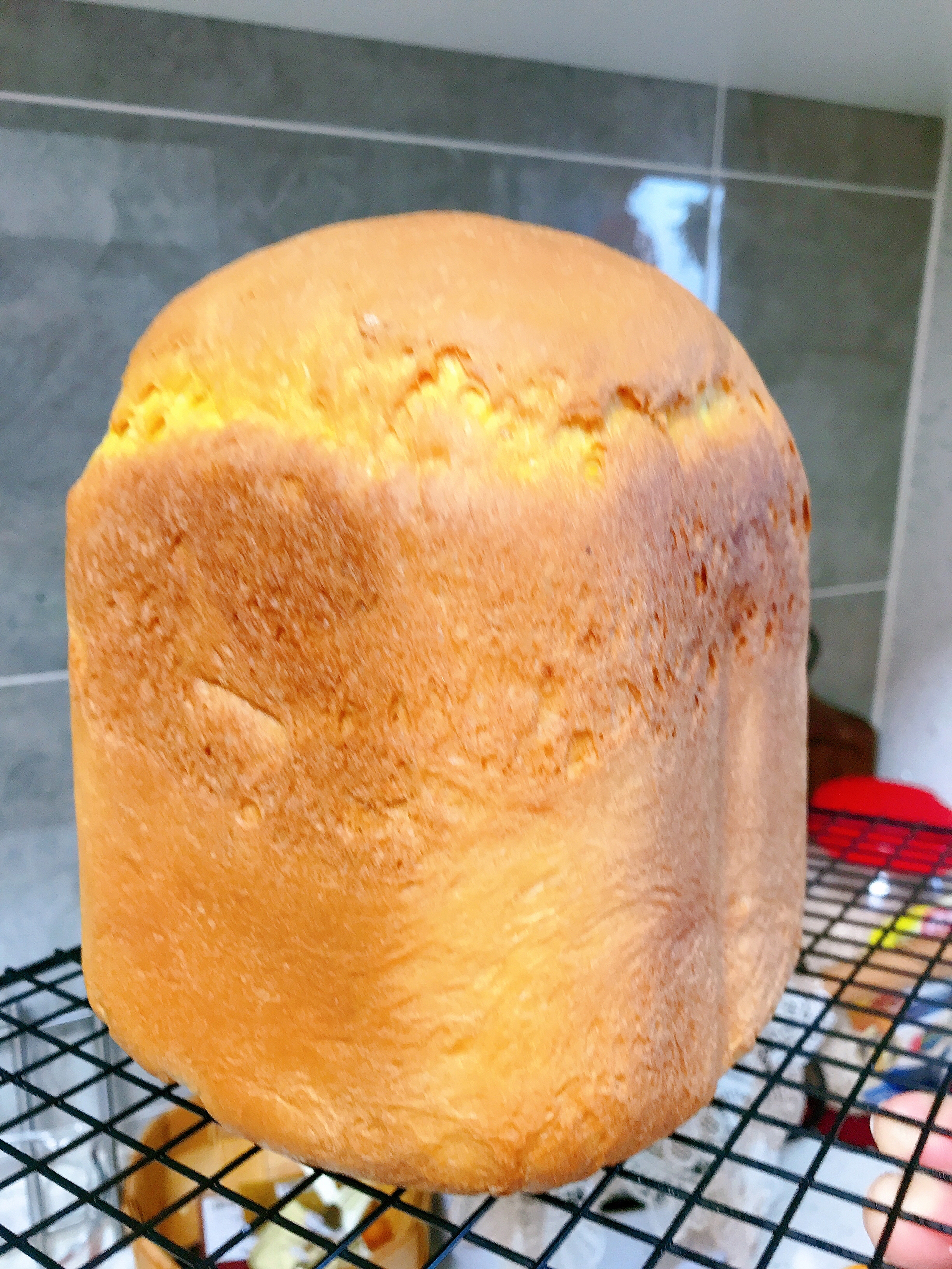 面包机南瓜吐司的做法