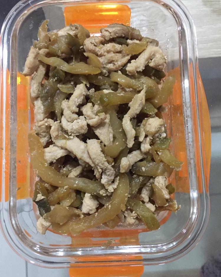 不一样的榨菜肉丝