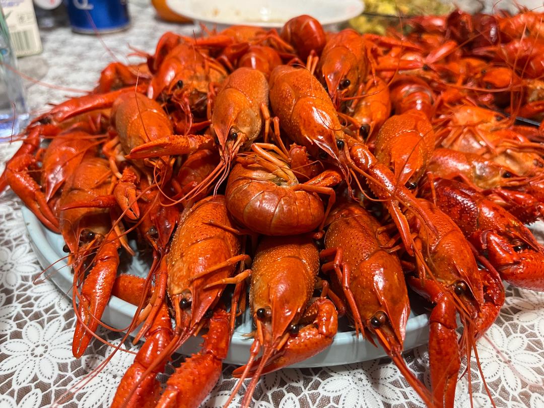 清蒸小龙虾，吃到爽