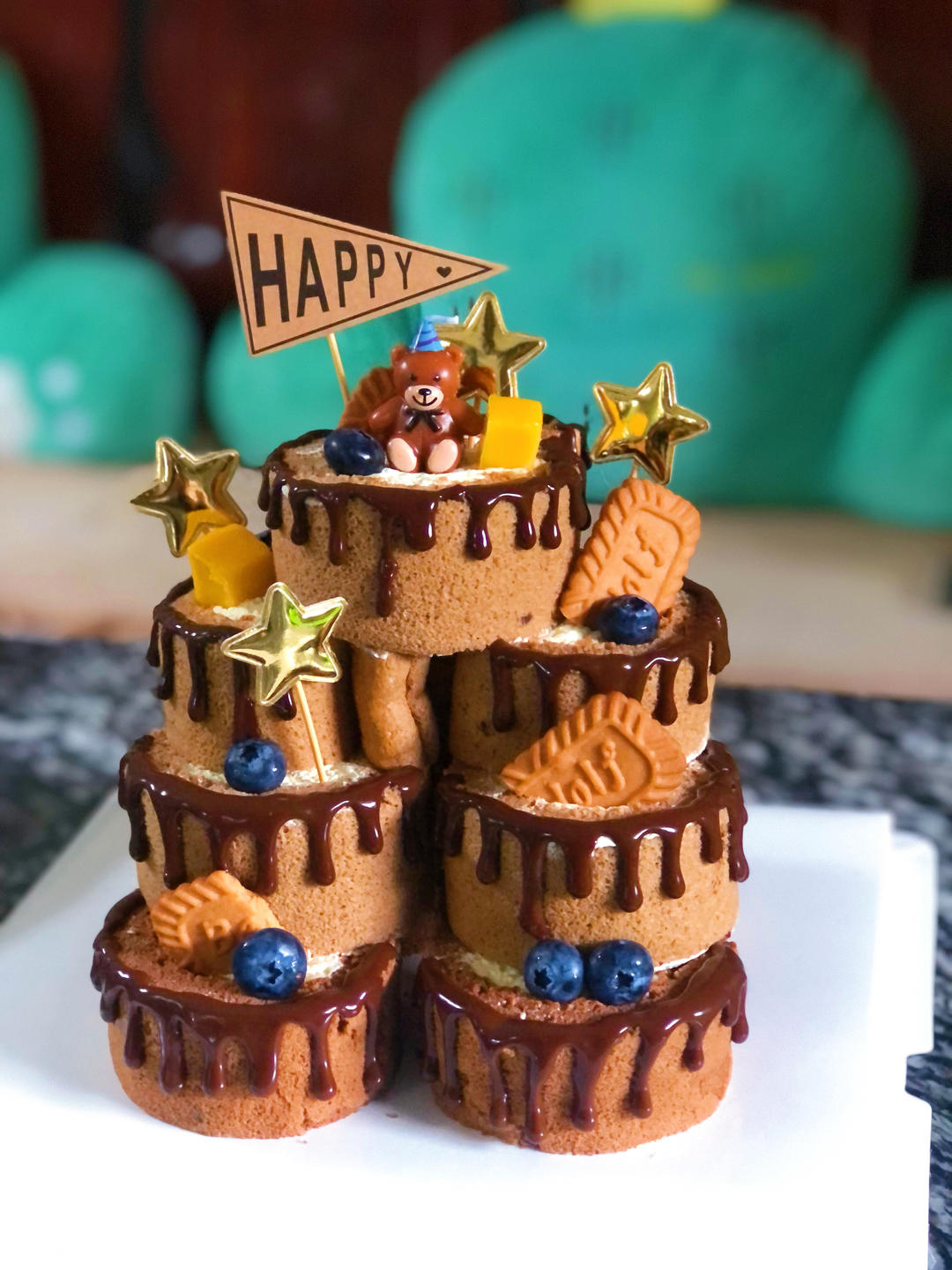 无需抹面❗️叠叠乐蛋糕🎂
