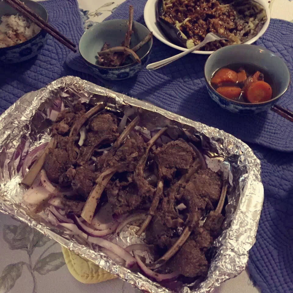 孜然烤羊排