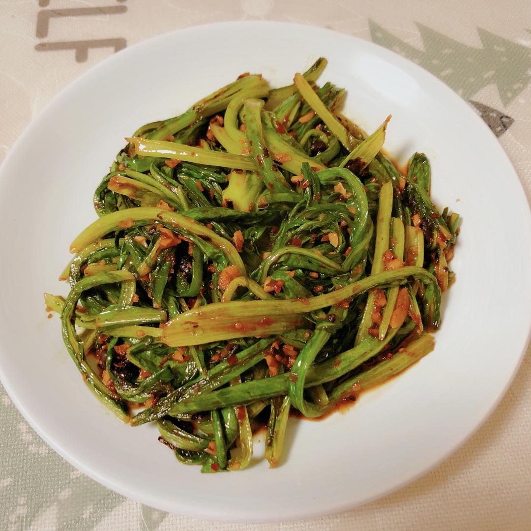 豆豉油麦菜