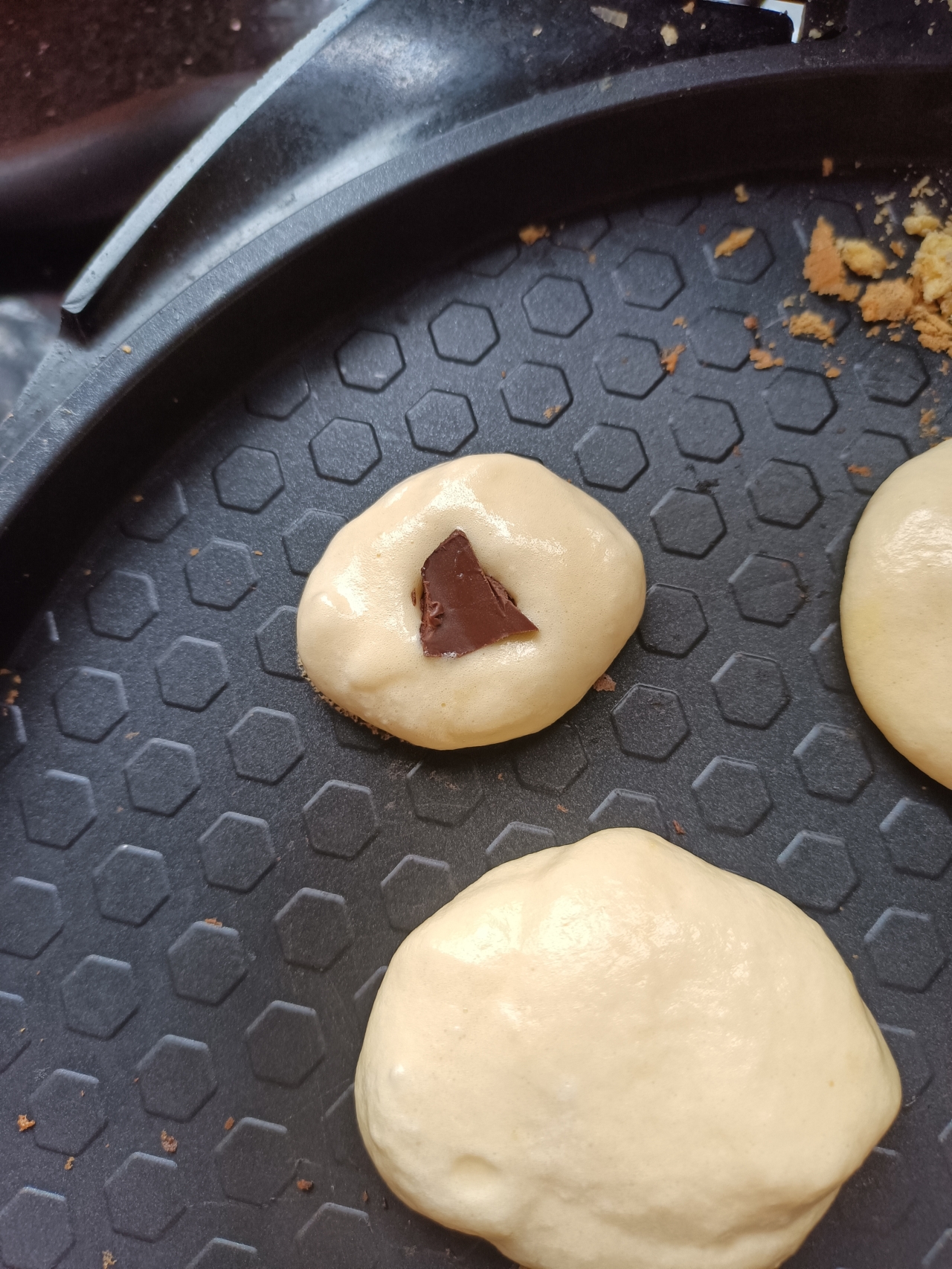 烤舒芙蕾松饼（含巧克力流心做法）