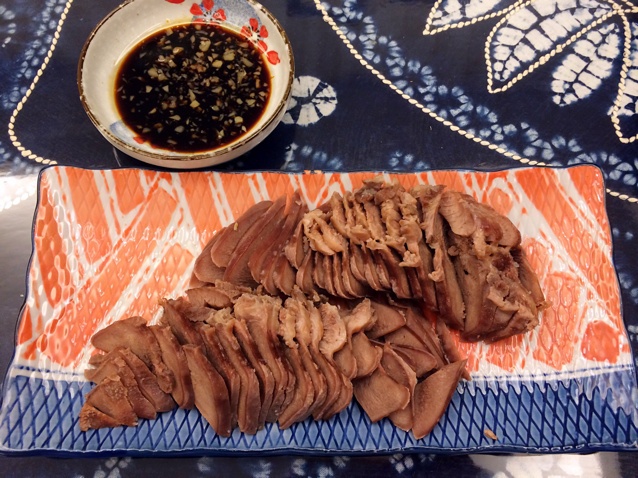 林氏私房菜----白灼猪舌头