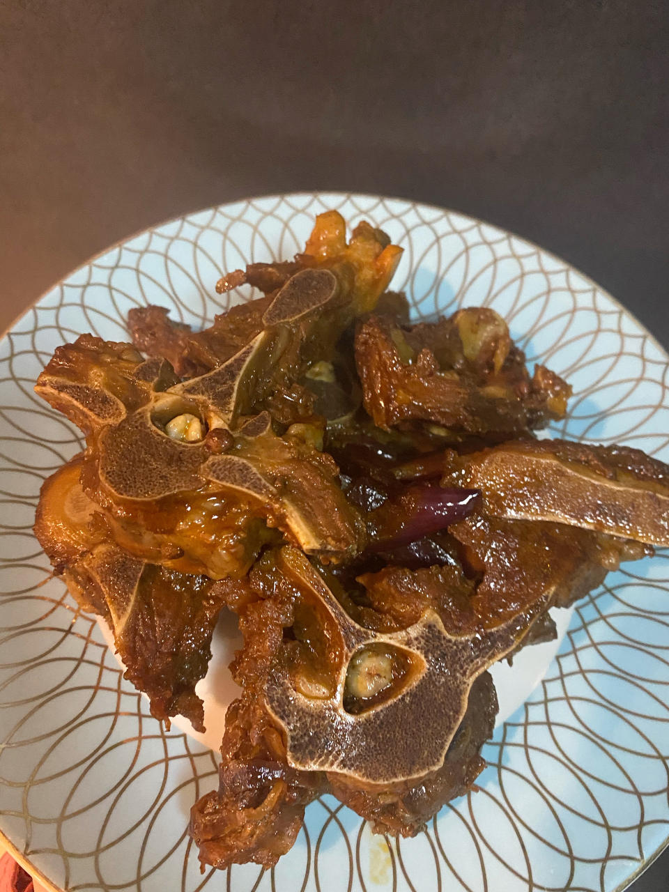 红烧羊蝎子（年夜饭）