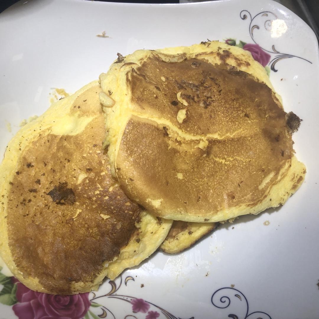 平底锅做的舒芙蕾松饼