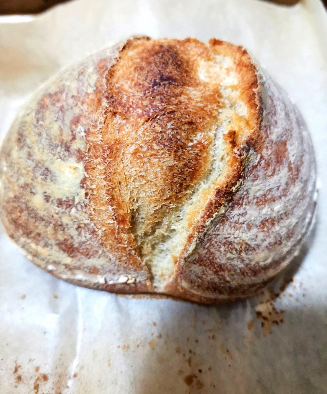 天然酵母乡村面包