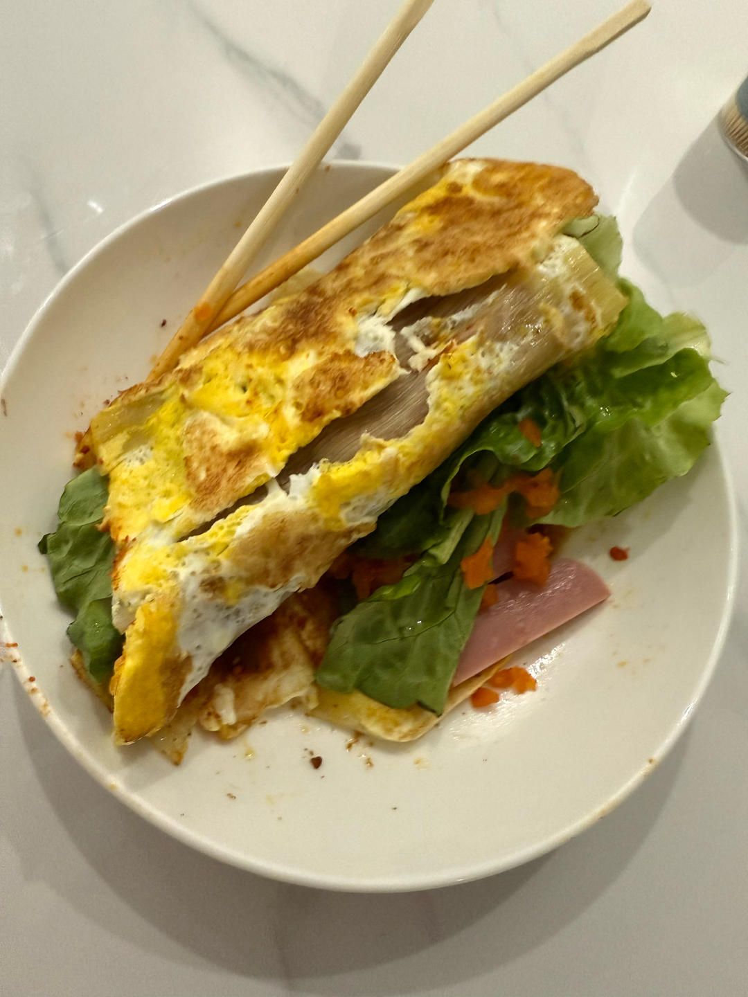 超级美味的东北烤冷面➕自制万能酱料【酱料是关键】