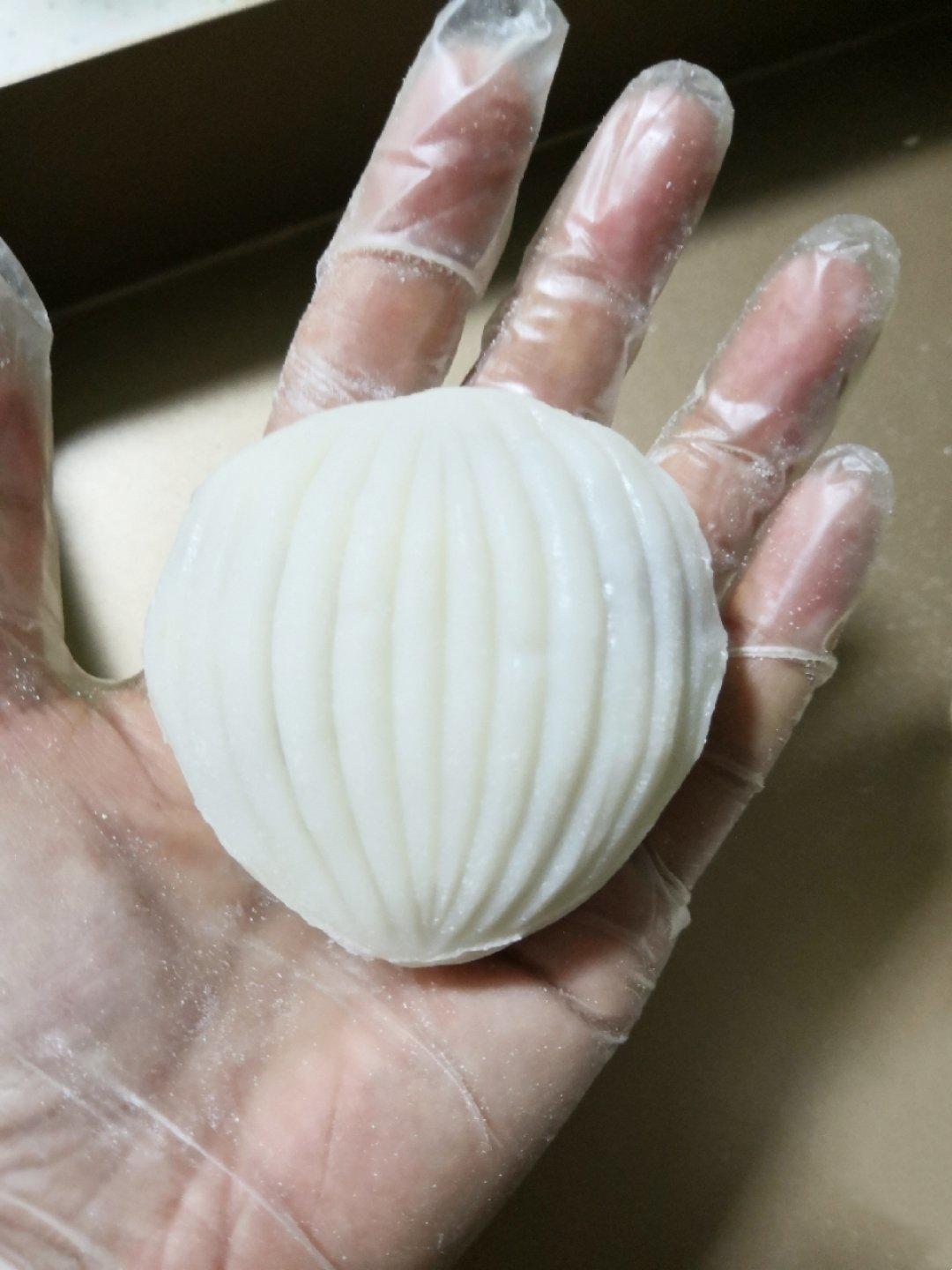 好吃到哭的冰皮月饼（细腻绿豆沙/榴莲）