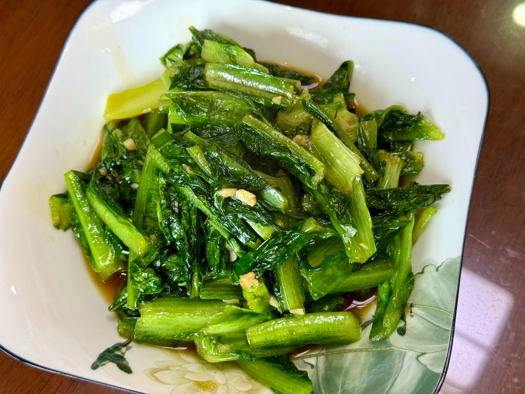 蒜蓉油麦菜（蚝油）