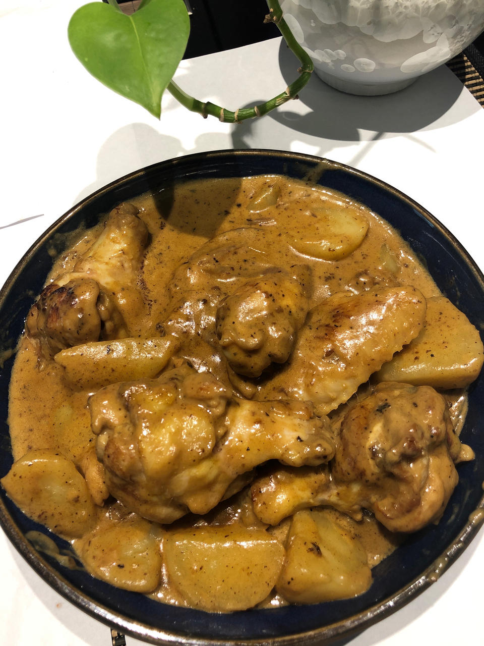 咖喱土豆鸡翅