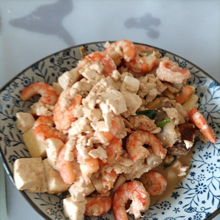 虾仁豆腐