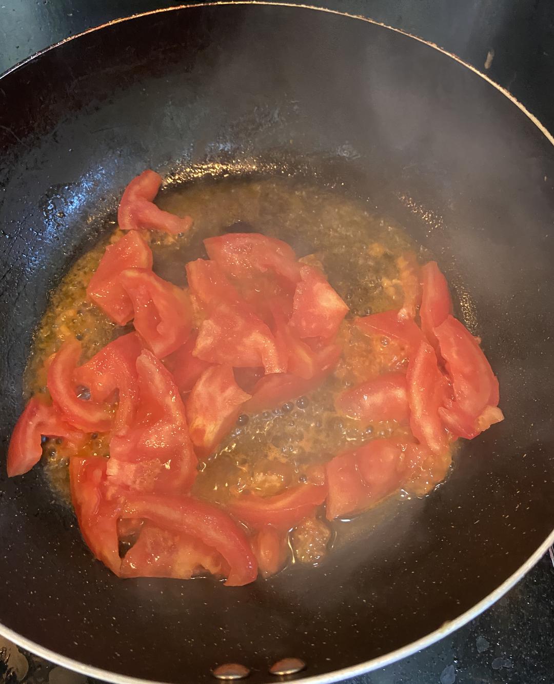 鸡肉丸 鸡胸肉 番茄汤底 “我很丑但我很好吃”😋的做法 步骤8