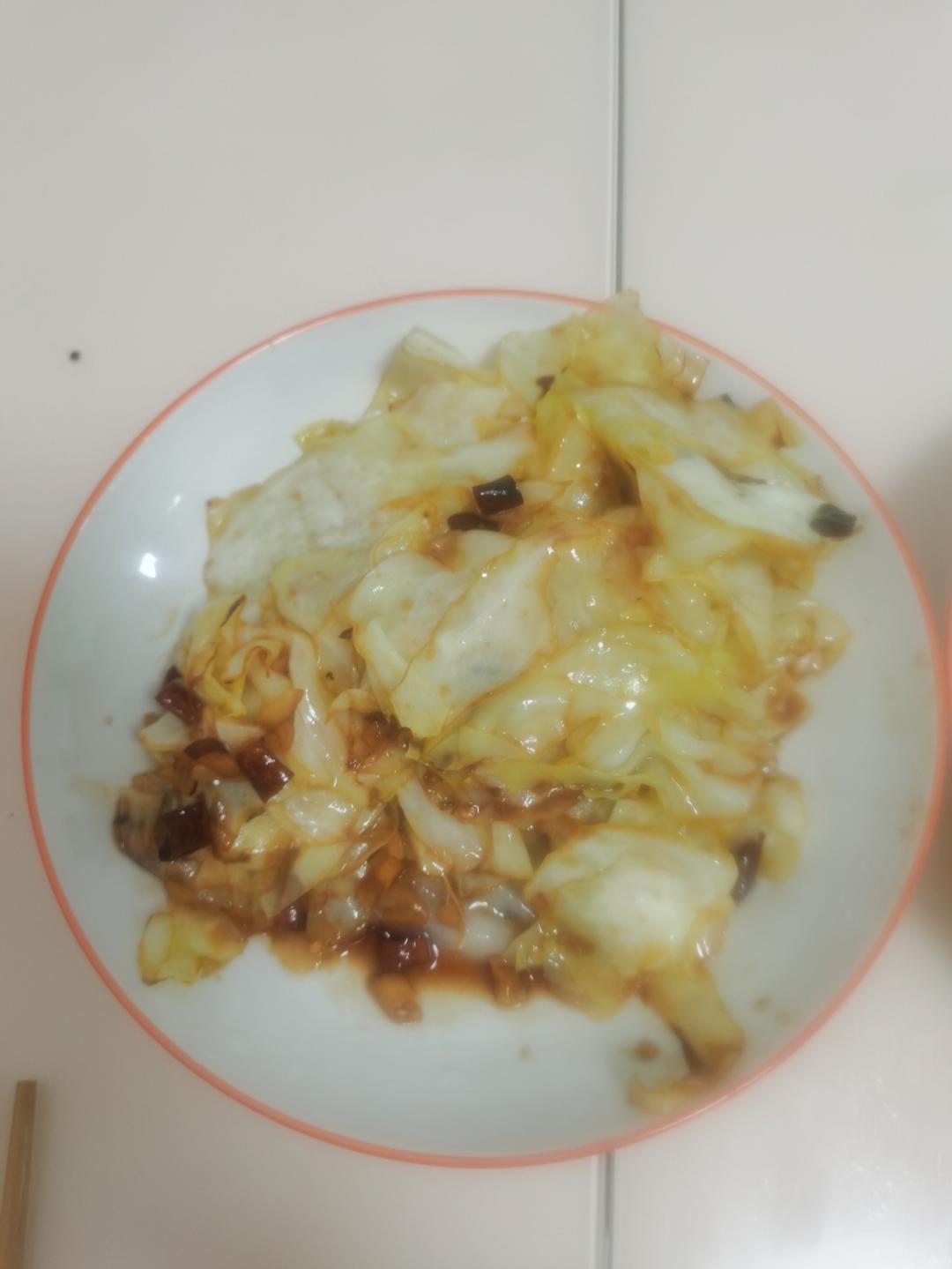 ❗拿肉都不换的手撕包菜，5分钟快手家常菜🔥