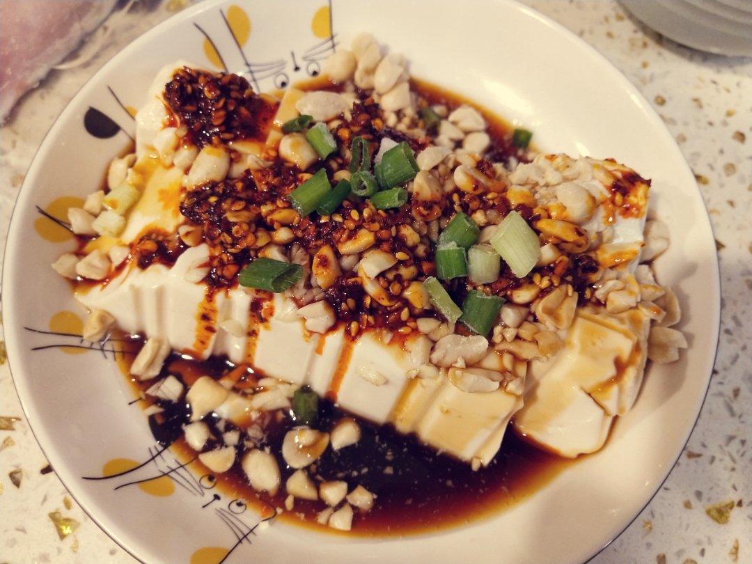 好吃的凉拌内酯豆腐