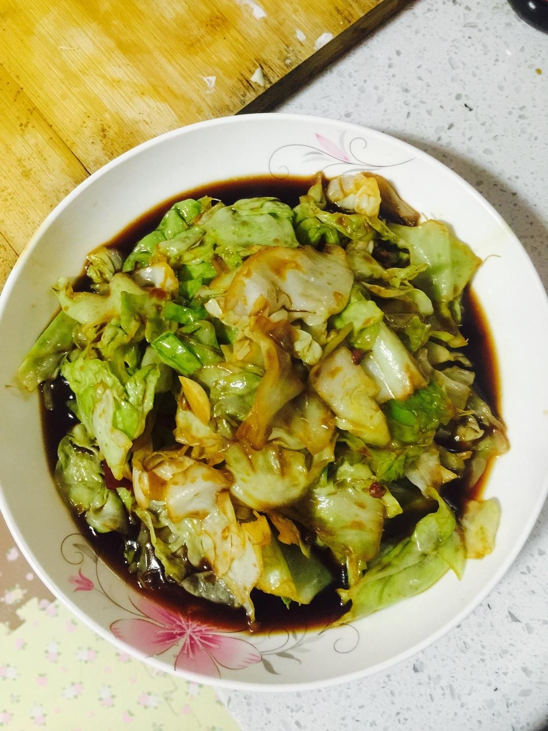 酸辣手撕包菜（超级简单，超级下饭）