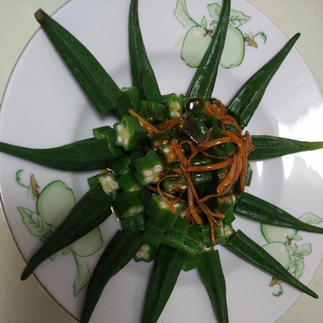 【白灼秋葵】清爽简单