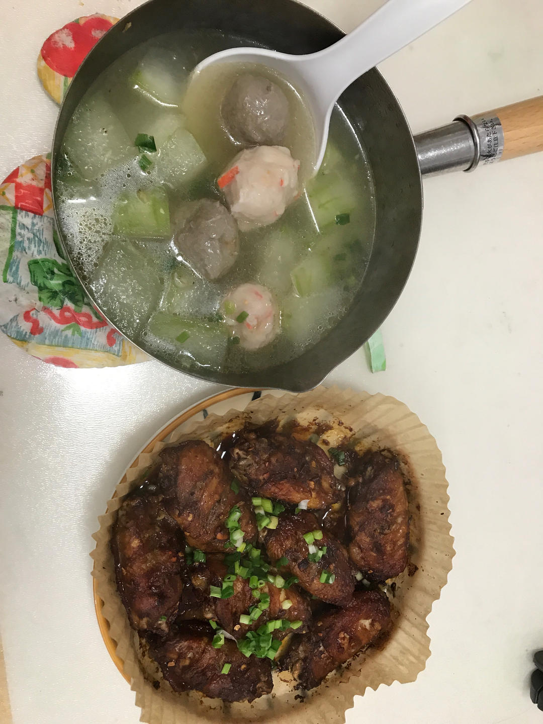 巨鲜美的冬瓜丸子汤