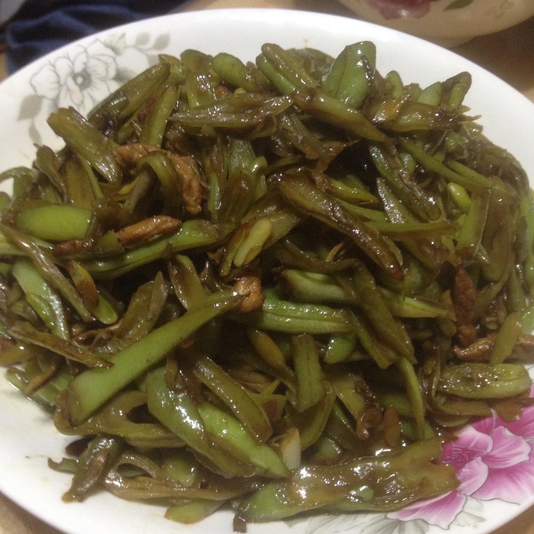 芸豆丝炒肉