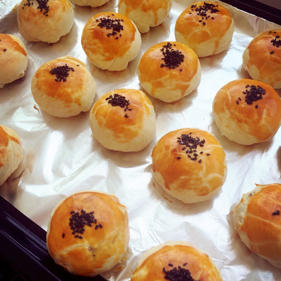 层层酥—蛋黄酥