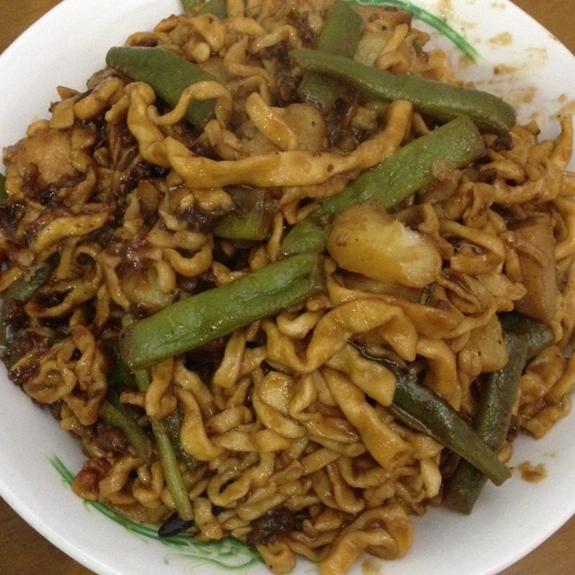 豆角焖面
