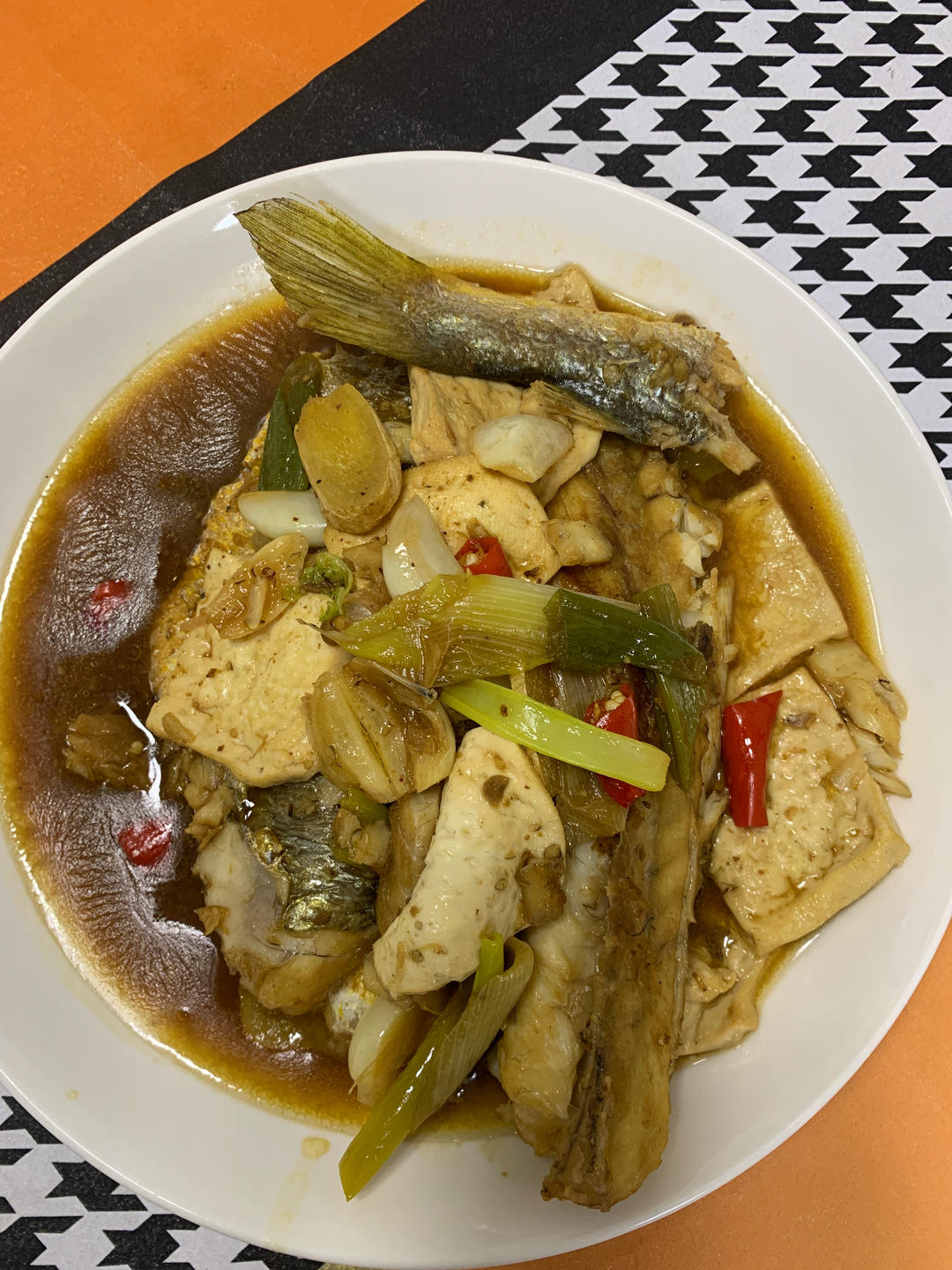 黄鱼烧豆腐
