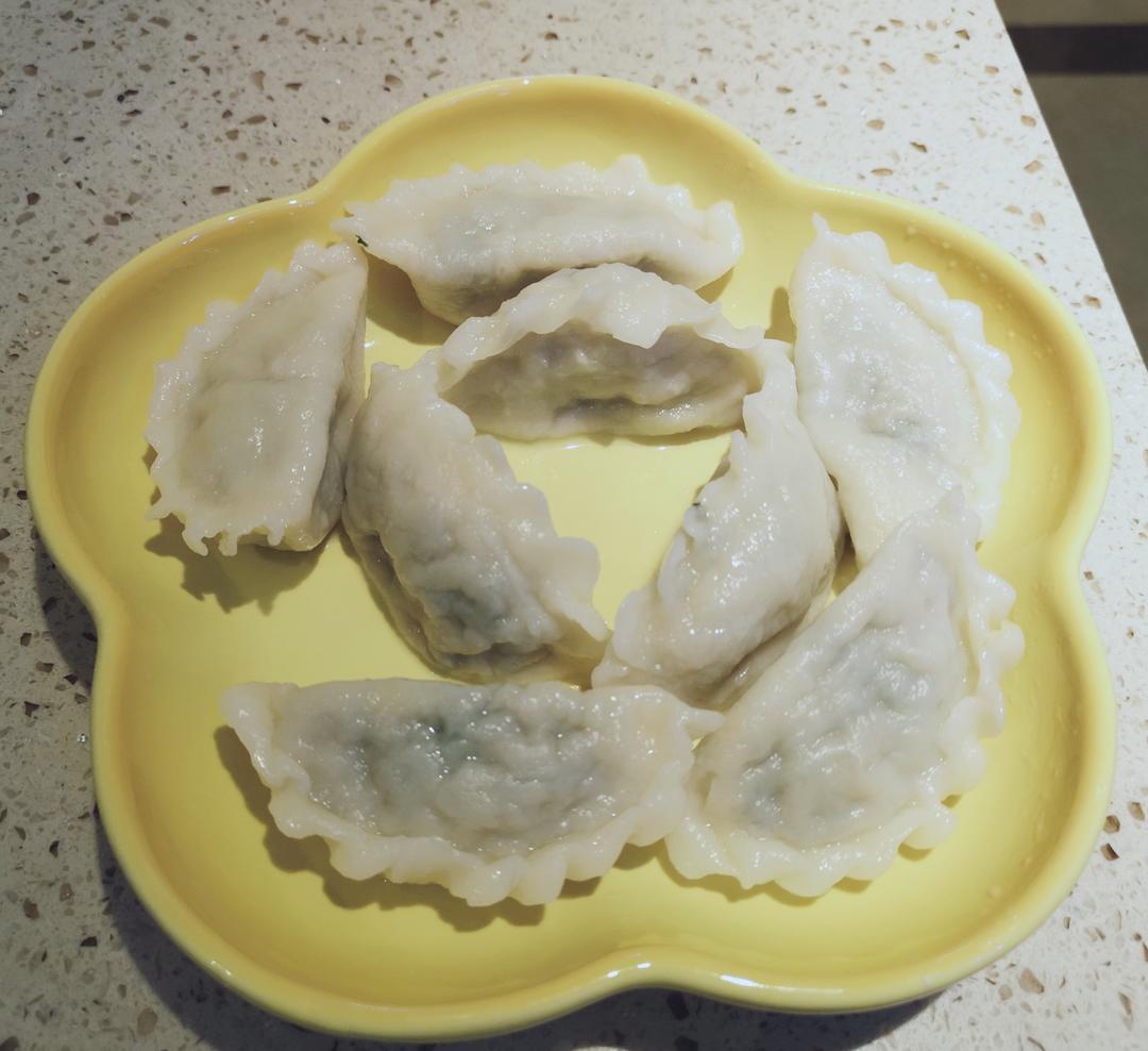 角瓜鲍鱼鸡蛋馅儿饺子的做法