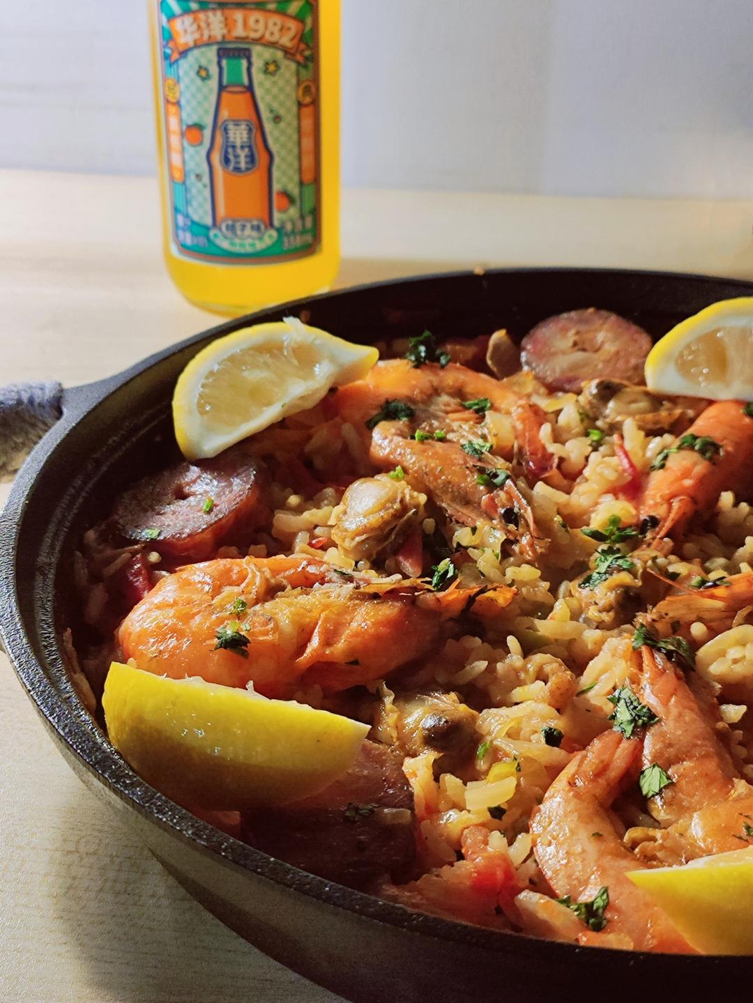 【0536】西班牙海鲜饭（paella） <302小厨房>