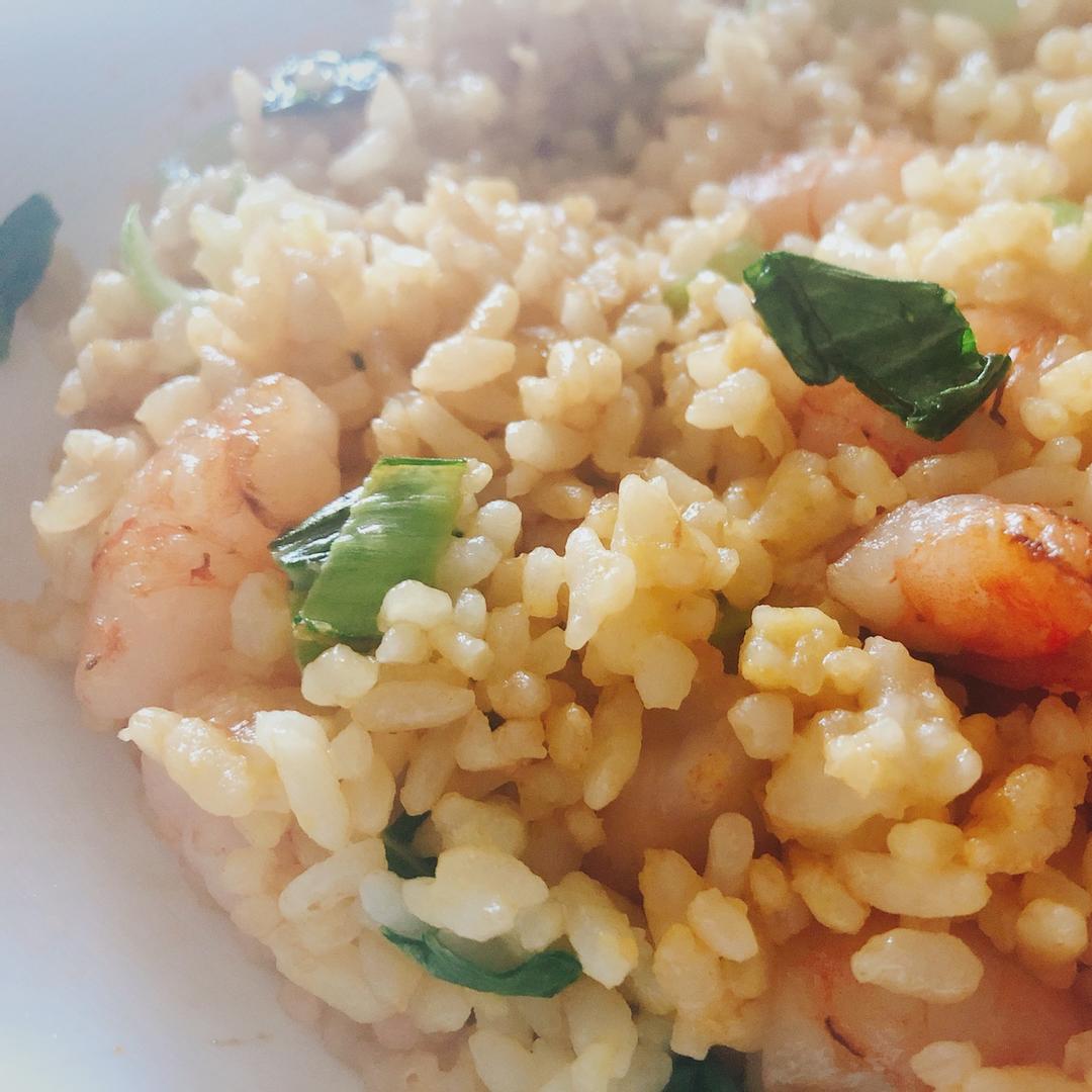 黄金虾仁炒饭