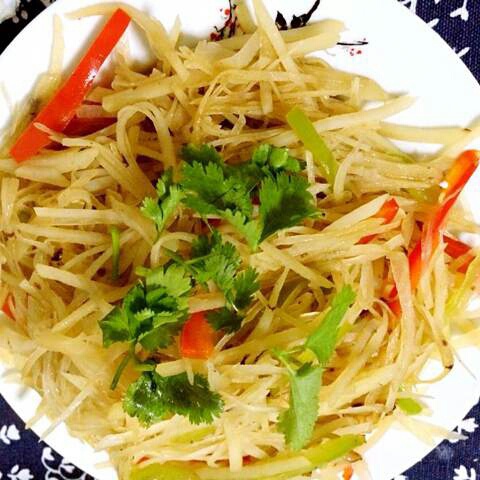 青椒土豆丝
