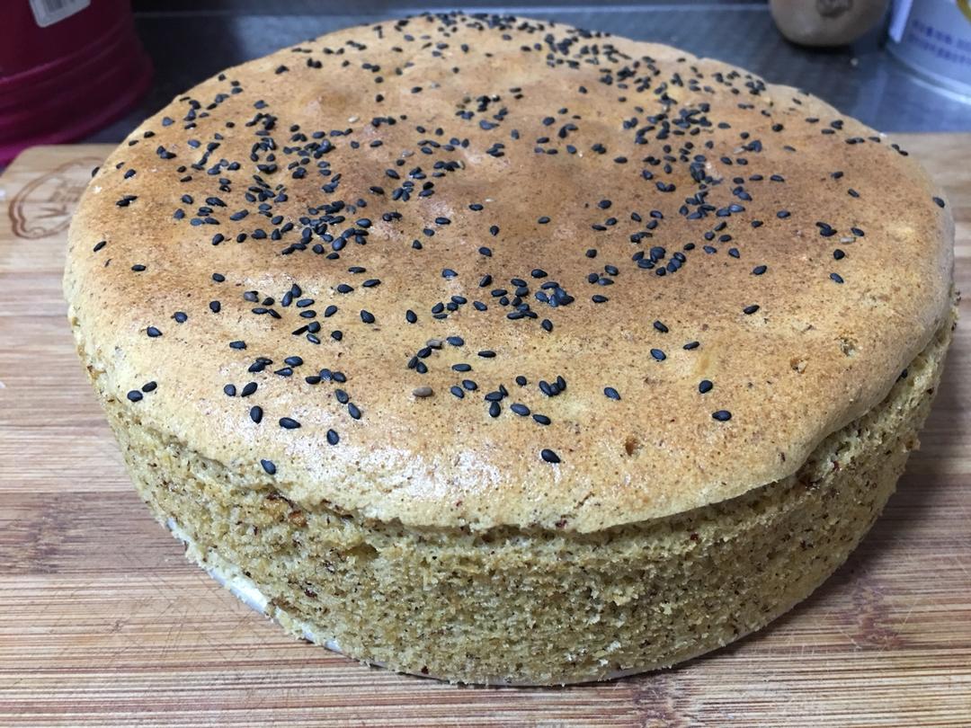 黑糖红枣戚风蛋糕