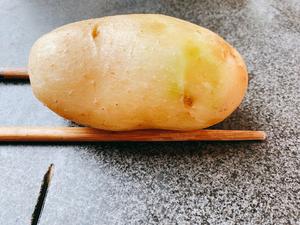 芝士培根风琴土豆的做法 步骤1