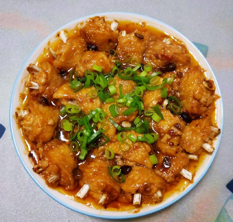 豆豉蒸鸡翅