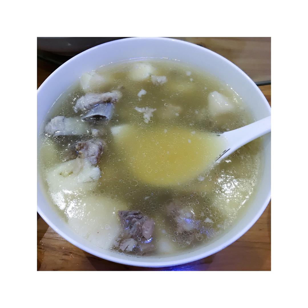 排骨山药汤