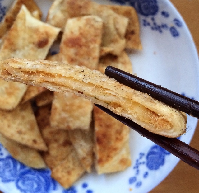 烙千层饼