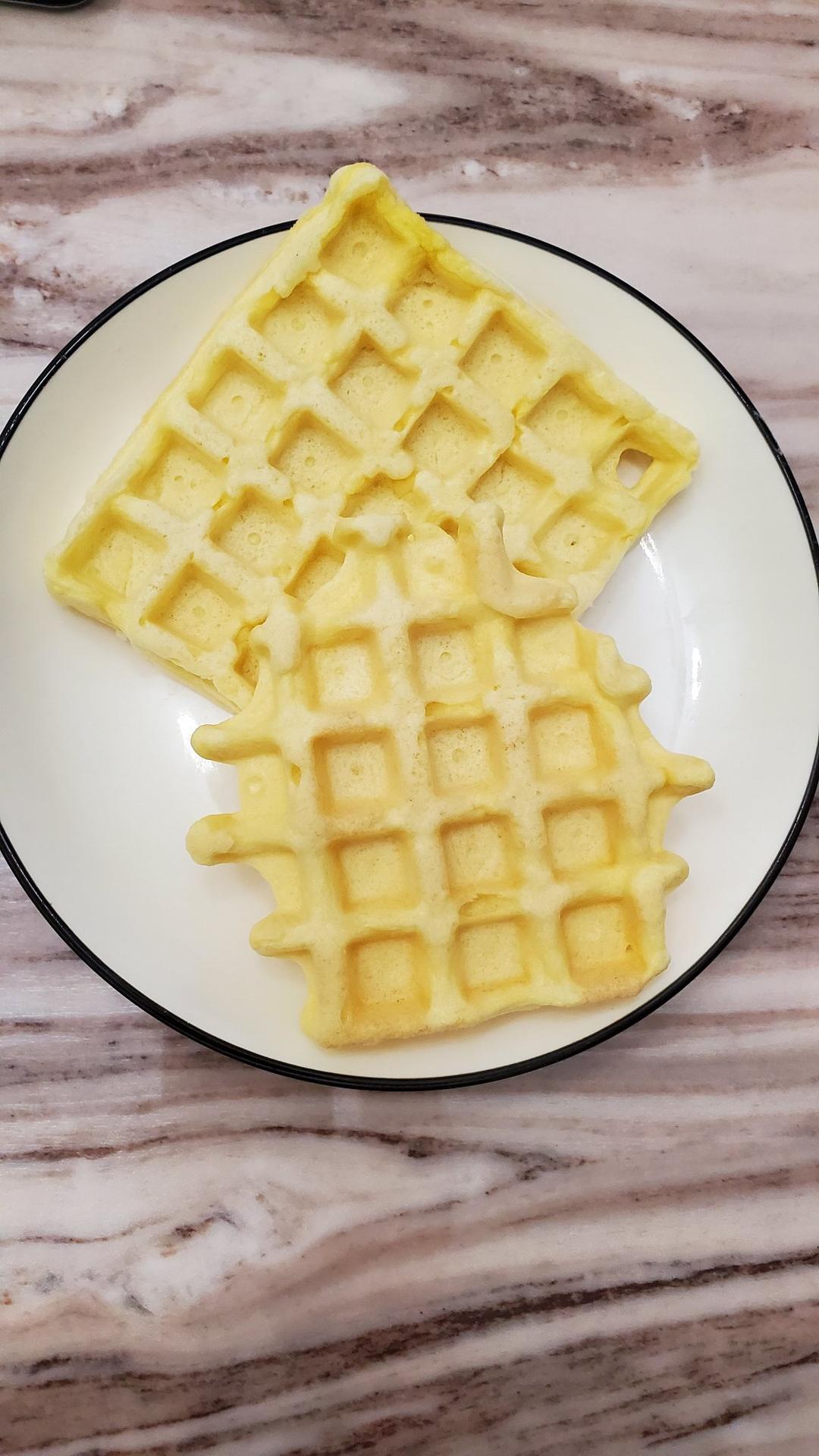 9m+宝宝辅食原味华夫饼