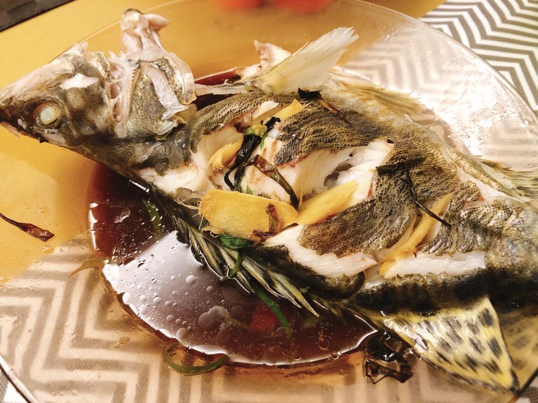 葱油清蒸笋壳鱼