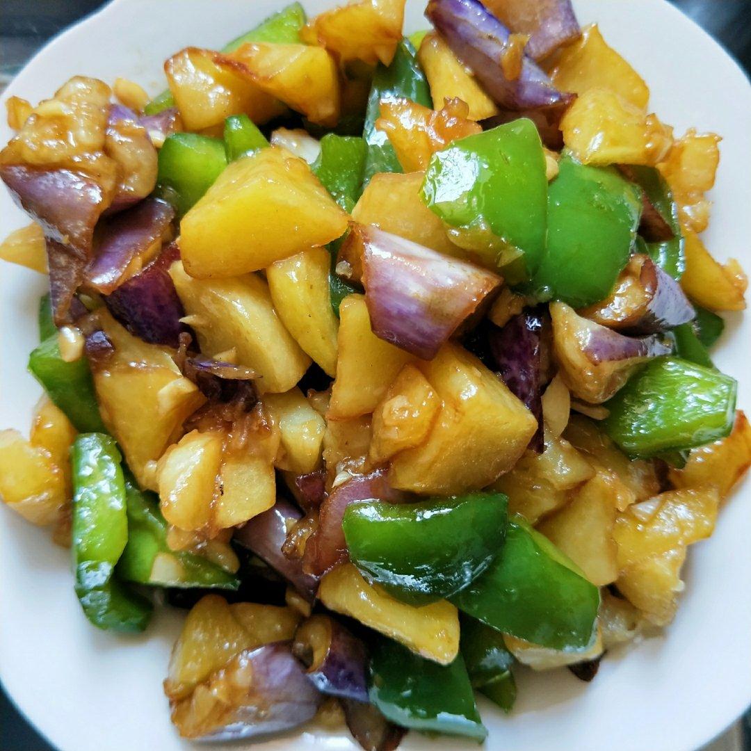 超级下饭的地三鲜