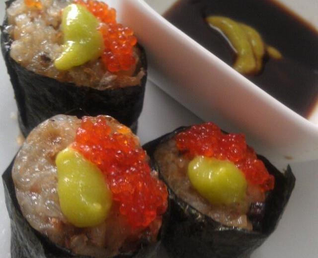 [米肠新吃]飞鱼子寿司的做法