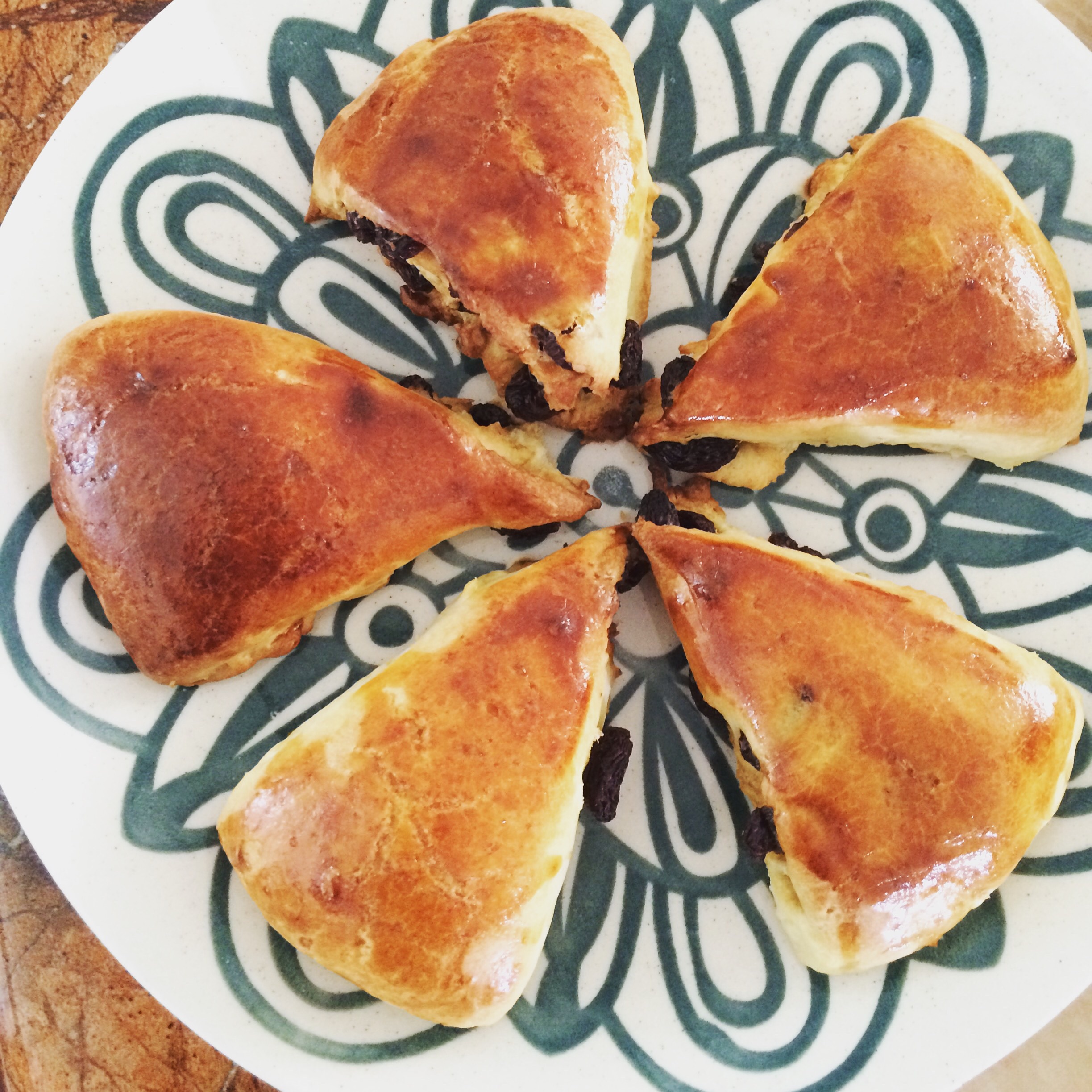 葡萄干司康（酵母版）