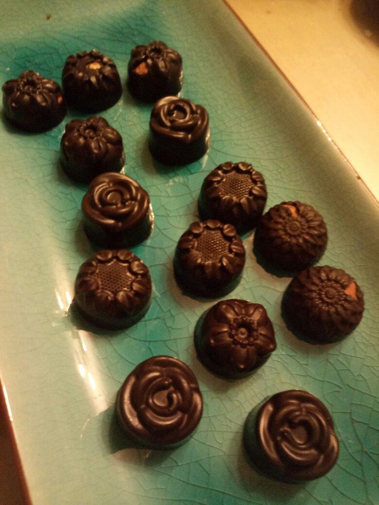 心嫒做的手工巧克力